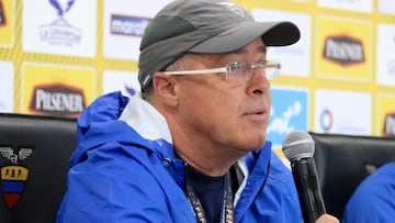 Jorge C&eacute;lico, t&eacute;cnico interino de Ecuador,