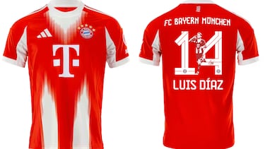 Bayern Múnich lanza camiseta especial de Luis Díaz