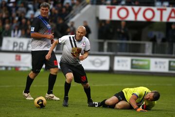 Zinedine Zidane en acción.