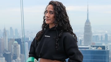 La boxeadora Amanda Serrano.