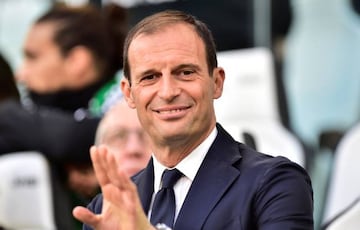 Juventus coach Massimiliano Allegri