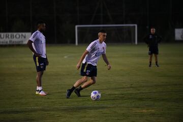 La Selección Colombia entrenó en Atibaia con la mira puesta en el duelo del jueves ante Brasil por Eliminatorias.