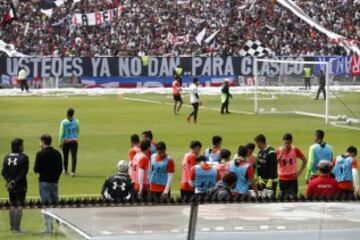 Colo Colo y la U vibraron con sus hinchas