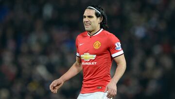 Radamel Falcao García en el Manchester United