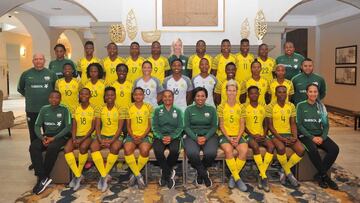 El equipo femenino de Suáfrica consiguió la igualdad.