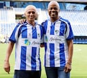 El Málaga conmemora el ascenso de hace 25 años con una camiseta ‘vintage’