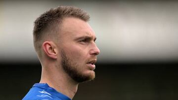 DEVENTER - NEC Nijmegen goalkeeper Jasper Cillessen during the Dutch premier league game between Go Ahead Eagles and NEC at De Adelaarshorst on February 5, 2023 in Deventer, Netherlands. ANP GERRIT VAN KOLOLEN (Photo by ANP via Getty Images)