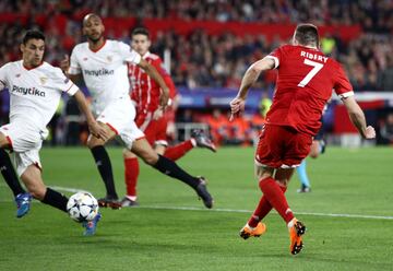 Gol 1-1 de  Franck Ribery