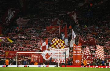 The Kop, special on European nights at Anfield