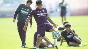 30/10/19 VILLARREAL  ENTRENAMIENTO 
 LEO SUAREZ