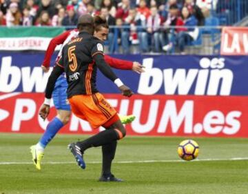 Griezmann marca el 1-0.