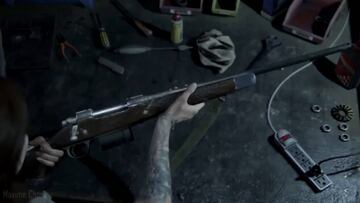 The Last of Us Parte II detalla la personalización de armas en un clip