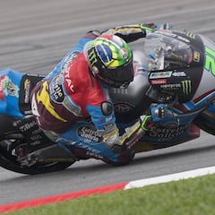 Morbidelli ajusta su punto de mira y fuerte caída de Luthi