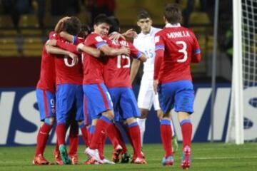 Chile - Estados Unidos en imágenes