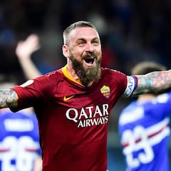 De Rossi resucita al Roma en Génova