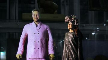 Alicia Framis y su marido