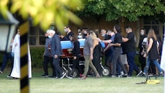 Medicamentos y sándwiches, lo que había en la habitación de Maradona