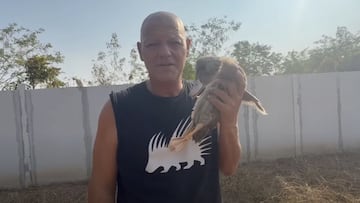 El cambio físico de Frank Cuesta tras su tratamiento contra el cáncer: “Este pato tiene más pelo que yo”