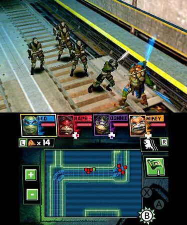 Las Tortugas Ninja tendrán videojuego en Nintendo 3DS