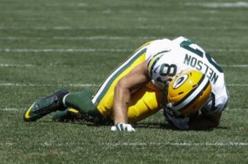 Buen partido de pretemporada que, tristemente, pasará a la historia por la lesión del receptor estrella de los Packers Jordy Nelson, quien seguramente se perderá toda la temporada 2015 por una lesión en su rodilla izquierda. El center de los Steelers Maurkize Pouncey también abandonó el campo lesionado.