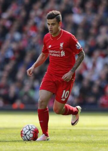 Philippe Coutinho (23, Liverpool, Brazilian)