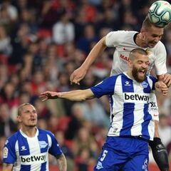El Alavés pesca en la depresión del Sevilla