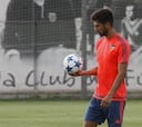 André Gomes continúa entrenando al margen