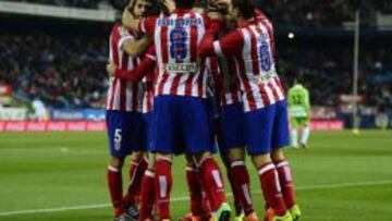 Festival del Atlético sin Diego Costa y con Diego Costa