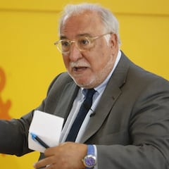 Pere Navarro, director de la DGT, explica la gran ventaja de las balizas V-16 con los triángulos: “No tienes que bajar del vehículo”