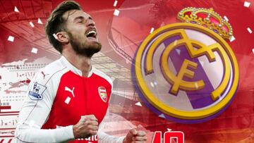Aaron Ramsey linked with €25m move to Real Madrid