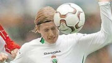 <b>NO CUENTA. </b>Diego Mateo ha jugado muy pocos minutos esta temporada en el Racing de Alcaraz.