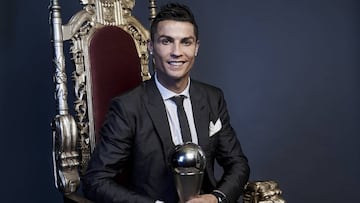 El reto de Cristiano tras lograr su quinto premio FIFA: "Quiero siete"