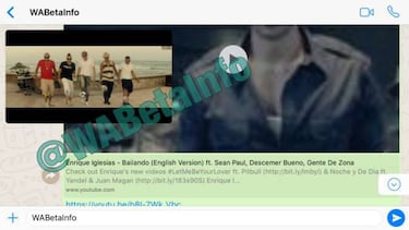 Confirmado: Podremos ver vídeos de YouTube en WhatsApp