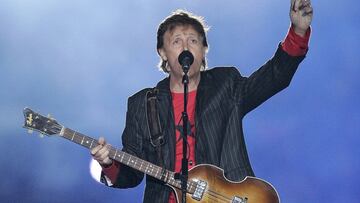 The ex-Beatle put on one of the top 10 Super Bowl halftime shows ever. McCartney led ALLTEL Stadium in Jacksonville in a rousing, nostalgic, and incredible show featuring songs such as Drive My Car, Get Back, Live and Let Die, and Hey Jude.