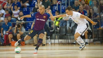 El Bar?a Lassa golea; empates de Osasuna y Ja¨¦n Para¨ªso