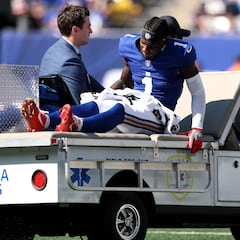 Malik Nabers, the latest victim of MetLife Stadium