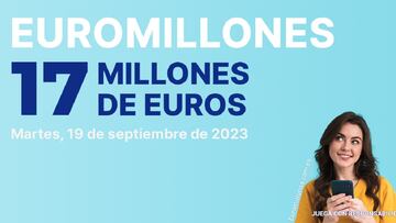 Euromillones: comprobar los resultados del sorteo de hoy, martes 19 de septiembre