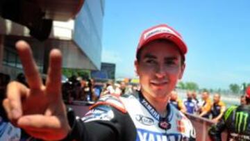 <b>FUTURO DE AZUL. </b>Lorenzo se ha comprometido dos años más con Yamaha, con la que ya fue campeón.