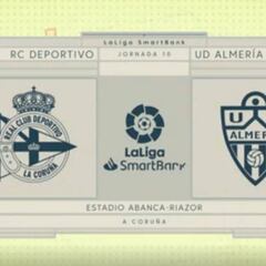 Resumen del Deportivo-Almería de LaLiga SmartBank
