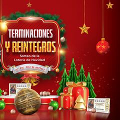 Terminaciones y reintegros de la Lotería de Navidad 2022: comprobar lista de números premiados