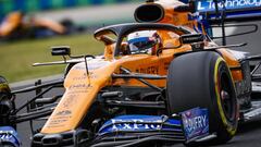 F1 - HUNGARIAN GRAND PRIX 2019
 
 55 SAINZ Carlos (spa), McLaren Renault F1 MCL34, action during the 2019 Formula One World Championship, Grand Prix of Hungary from august 1 to 4, Hungaroring, Budapest - Photo Florent Gooden / DPPI
 
 
 02/08/2019 ONLY FOR USE IN SPAIN