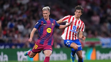 La apuesta de Flick con Olmo de falso ‘9′ funcionó