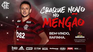 Rafinha, nuevo jugador del Flamengo