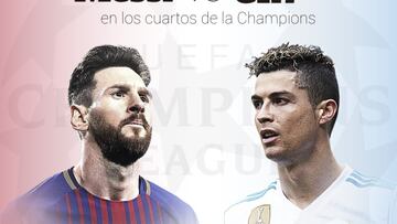 El territorio de Cristiano: la diferencia con Messi en la Champions