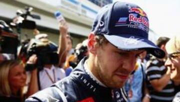 Sebastian Vettel: "De momento, estamos contentos"
