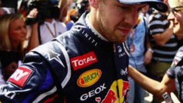 Sebastian Vettel: "De momento, estamos contentos"