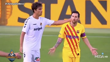 La bronca de Messi con un rival en el amistoso: "¡Deja de darme patadas, boludo!"