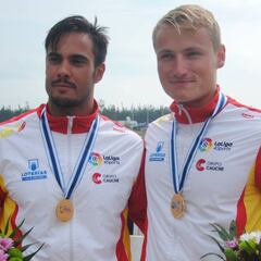 España estrena el medallero: oro en K2 500 y plata en K2 200