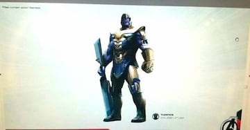 Thanos en un arte conceptual