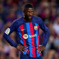 “Puede que nos desordenemos más cuando juega Dembélé”